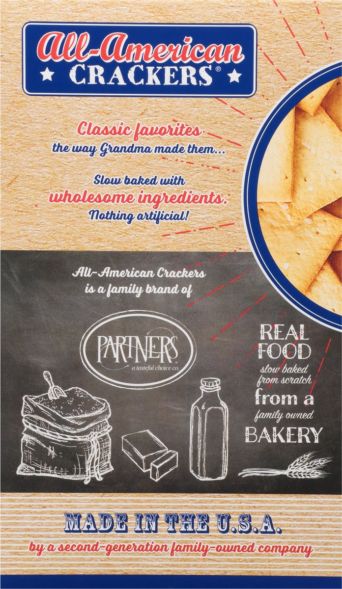 slide 9 of 9, All-American Crackers Sweet Butter Crackers 4.5 oz, 4 oz