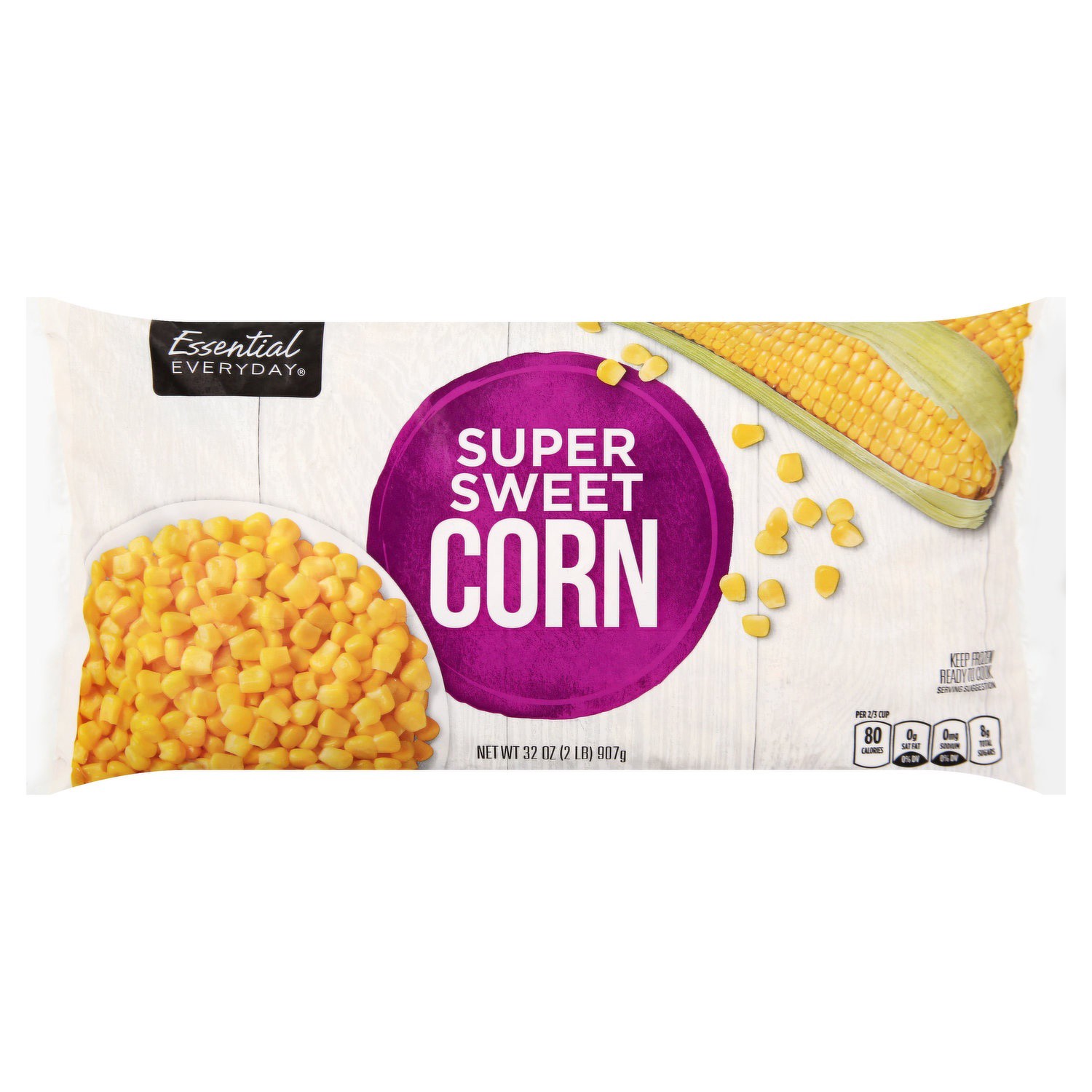 slide 1 of 1, Essential Everyday Whole Kernel Corn, 32 oz