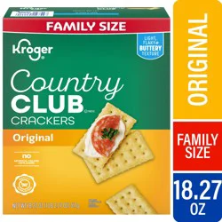 Kroger Family Size Country Club Crackers