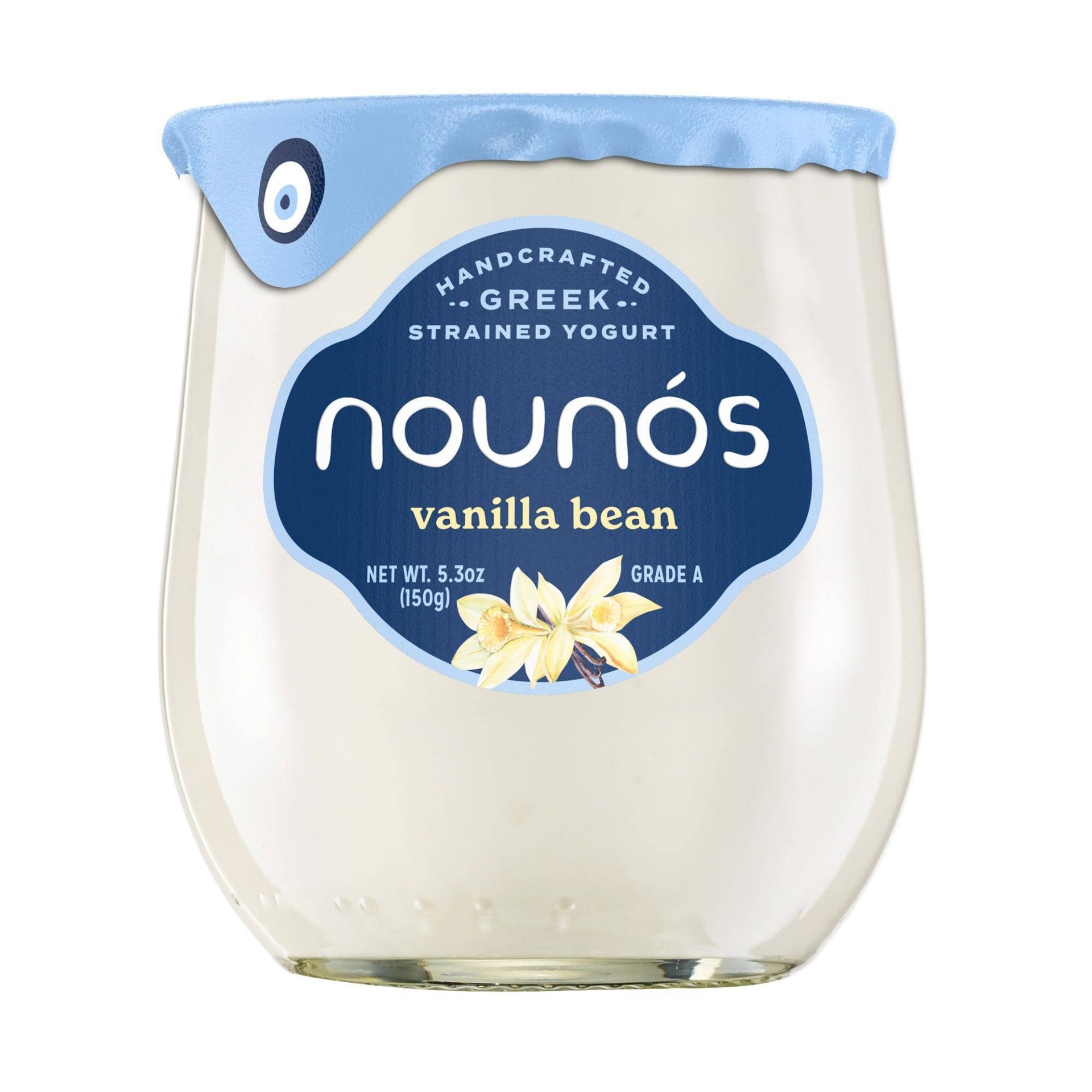 Nounós Greek Yogurt Vanilla Bean 6 oz Shipt