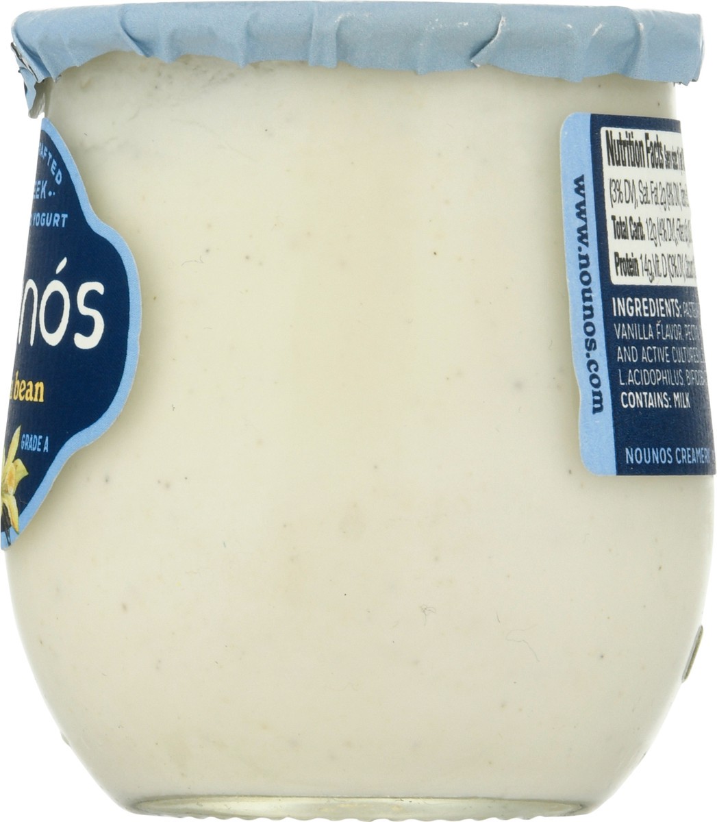 slide 8 of 9, Nounós Strained Greek Vanilla Bean Yogurt 5.3 oz, 6 oz