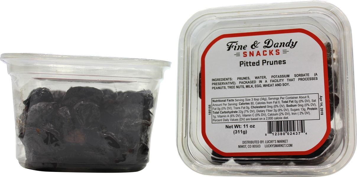 slide 1 of 1, Hot Rod Snacks Pitted Prunes, 11 oz