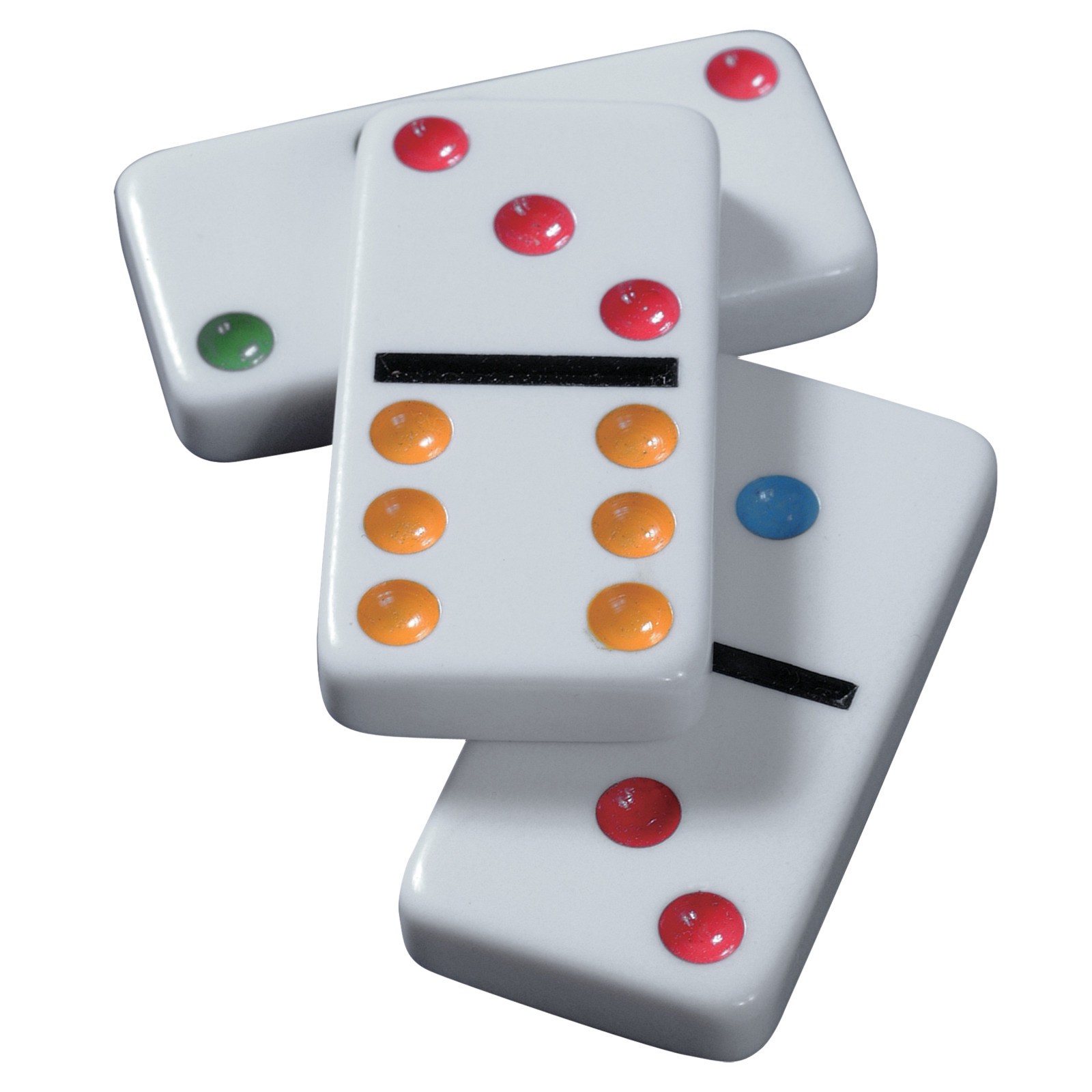 slide 3 of 5, Cardinal Games Double Six Dominoes in Tin, Tile Game for Kids and Adults Aged 8 and up, 28 ct