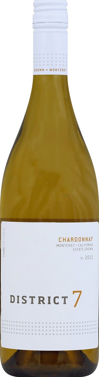 slide 2 of 2, District 7 Chardonnay 750 ml, 750 ml