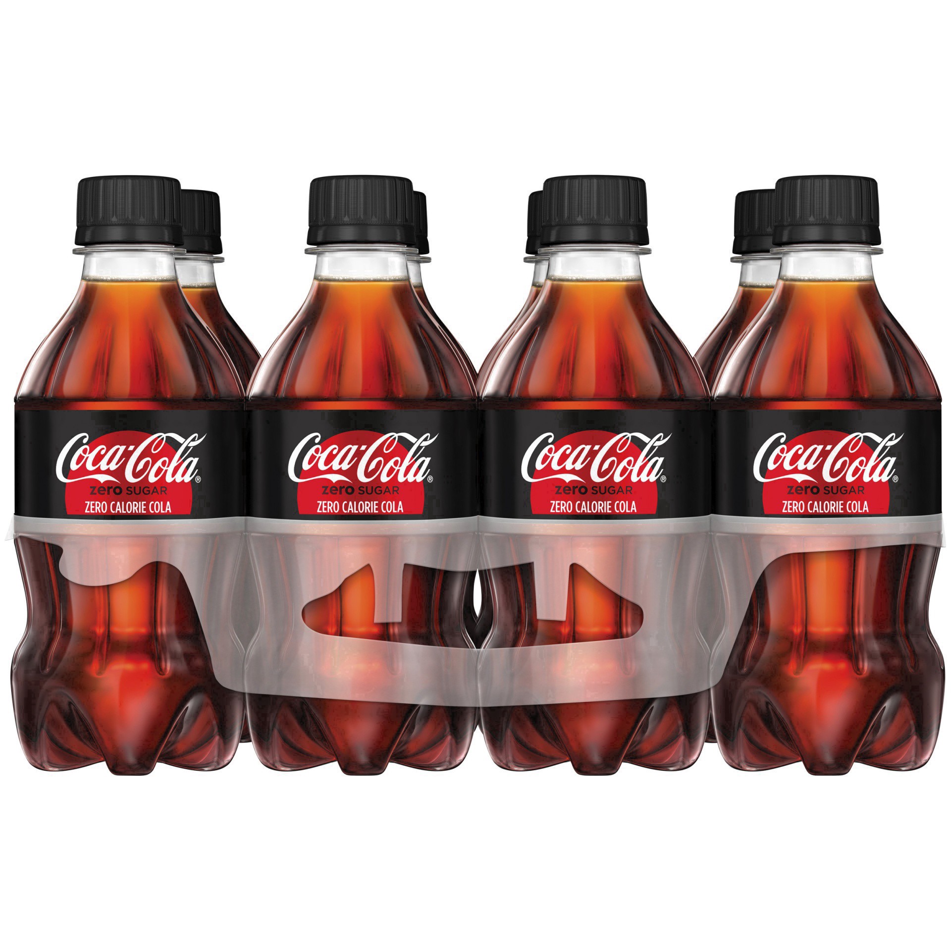 slide 20 of 20, Coca-Cola Coke Zero Soda Bottles, 8 ct; 12 fl oz
