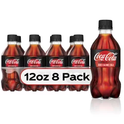 Coca-Cola Zero Soda Bottles