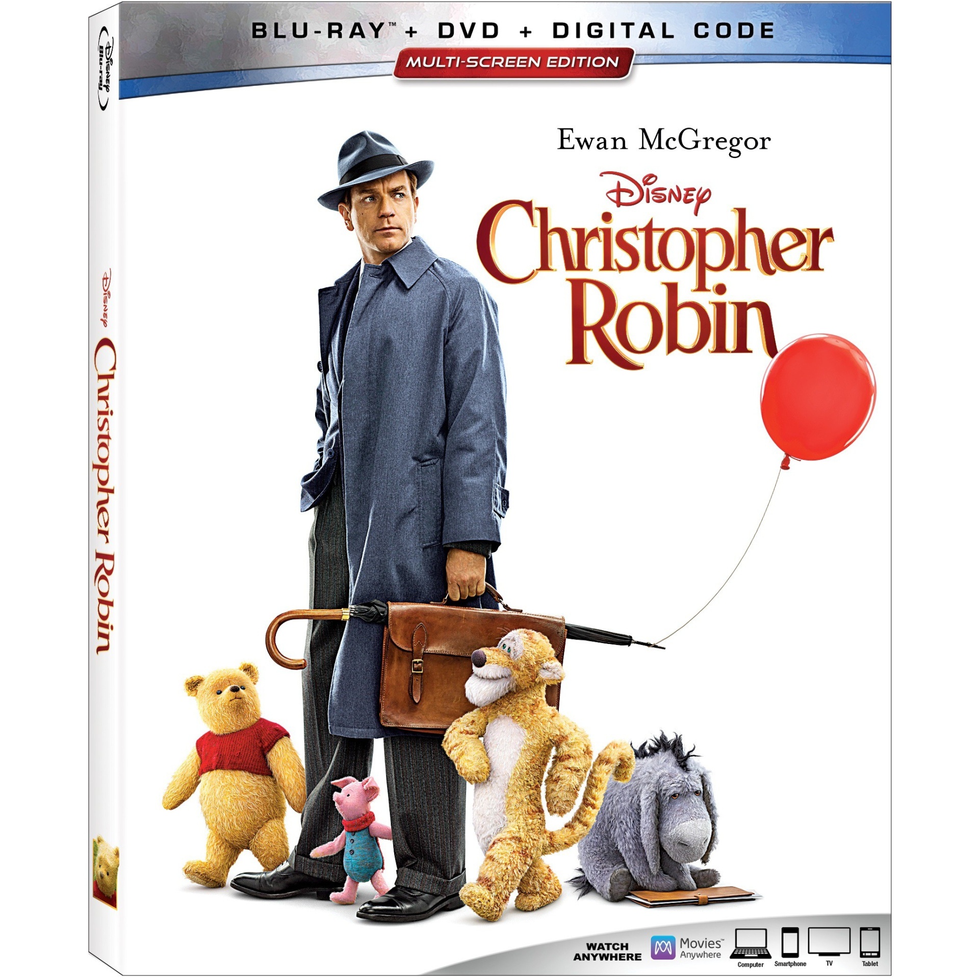 slide 1 of 1, Disney Christopher Robin Blu-Ray / DVD, 1 ct