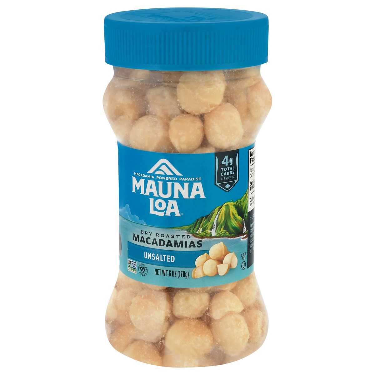 slide 3 of 9, Mauna Loa, Macadamia Nuts Unsalted, 6 oz