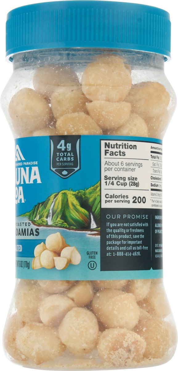 slide 8 of 9, Mauna Loa, Macadamia Nuts Unsalted, 6 oz