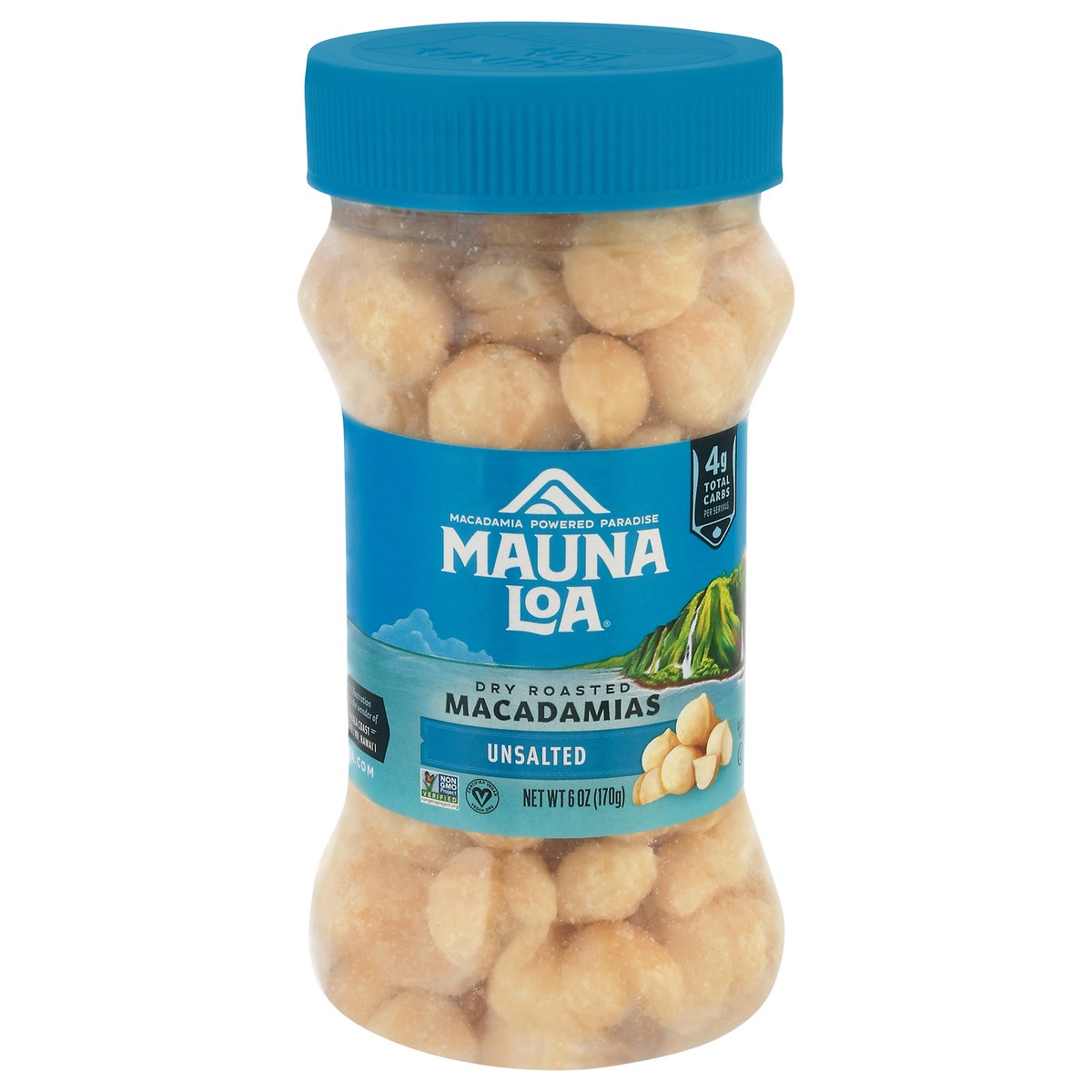 slide 1 of 9, Mauna Loa, Macadamia Nuts Unsalted, 6 oz