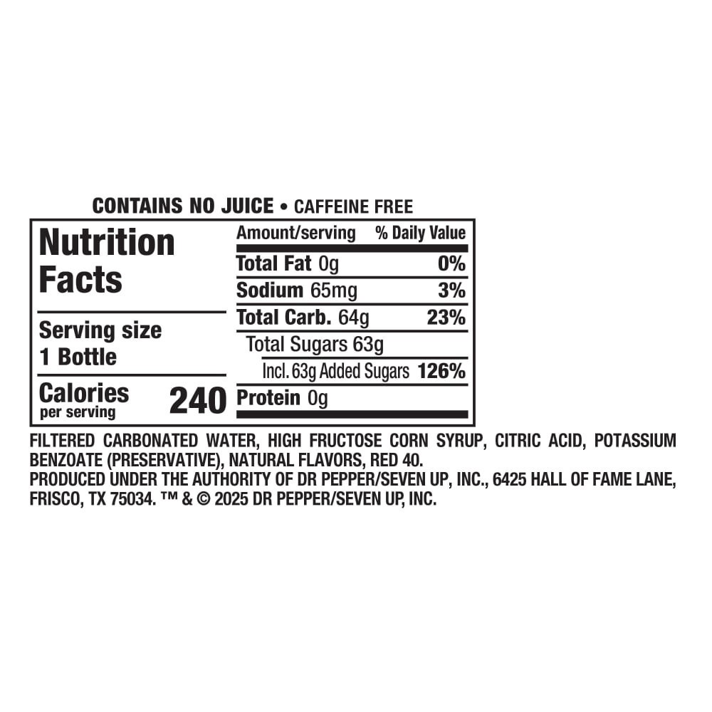 slide 2 of 4, 7UP® Watermelon Strawberry Soda, 20 fl oz