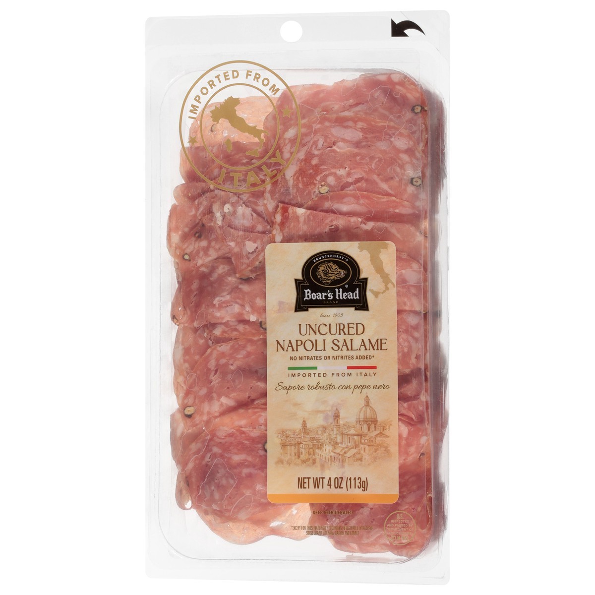 slide 2 of 4, Boars Head Charcuterie Napoli Salami Tray - 4 Oz, 4 oz