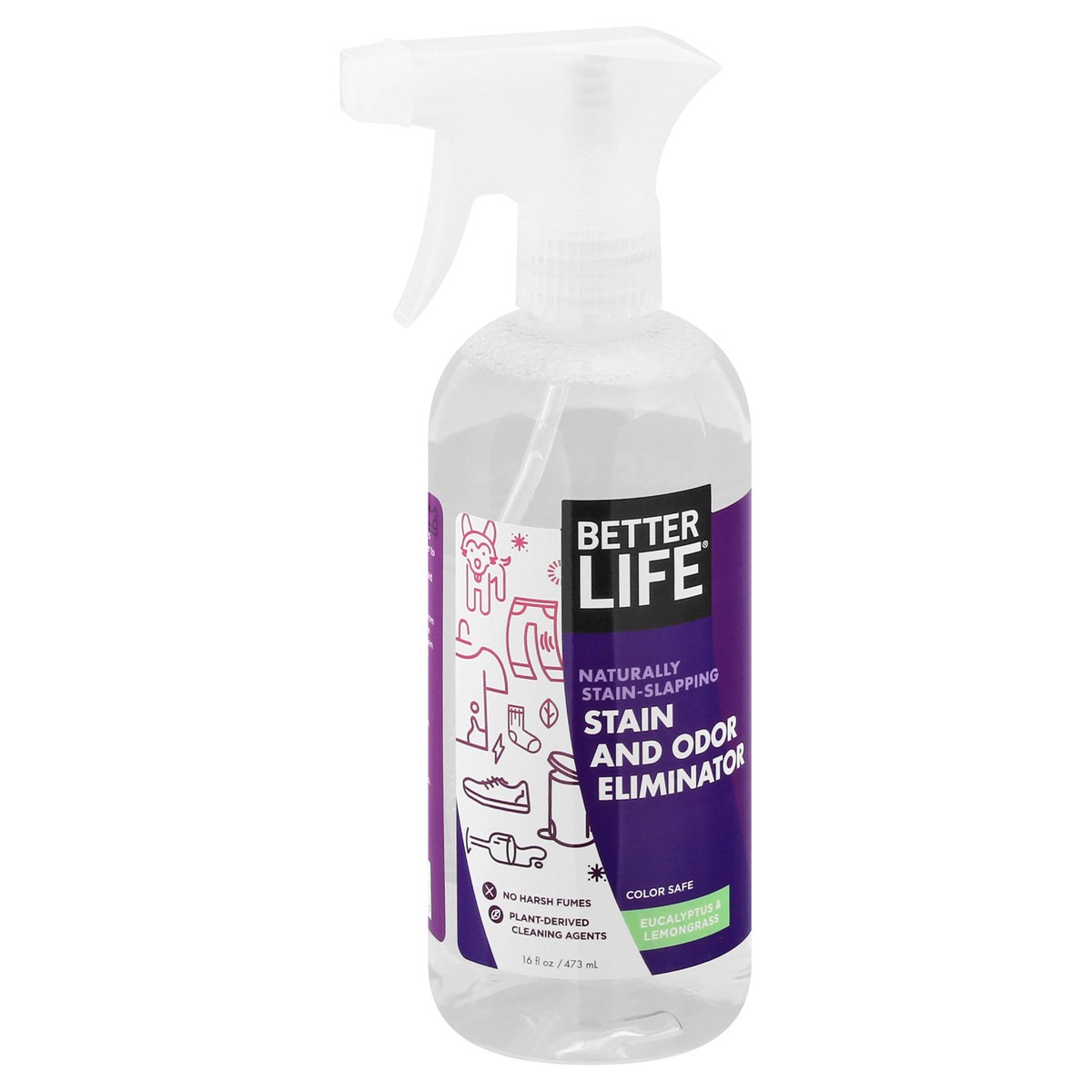 slide 7 of 9, Better Life Stain Odor Remover Natur, 16 oz