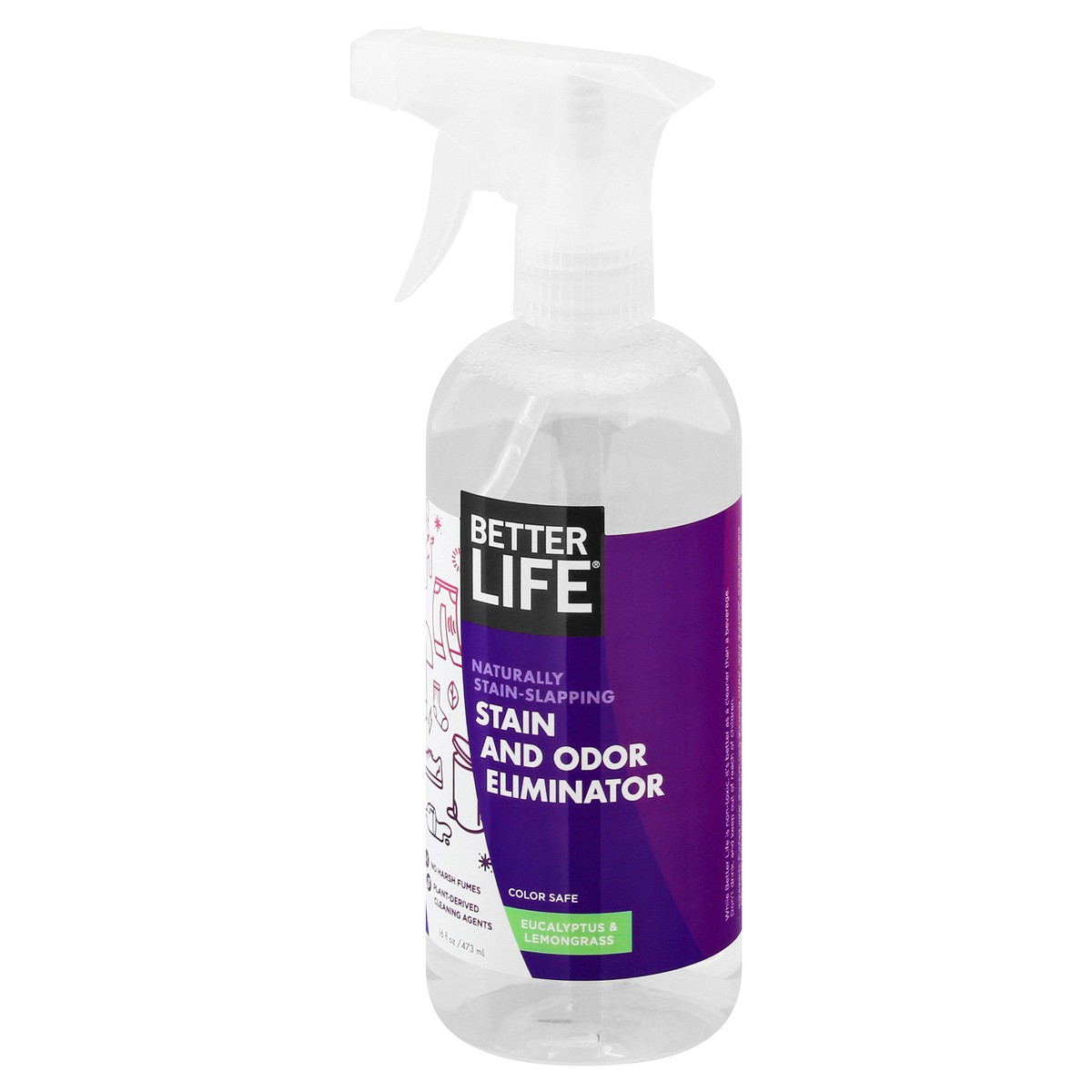 slide 8 of 9, Better Life Stain Odor Remover Natur, 16 oz