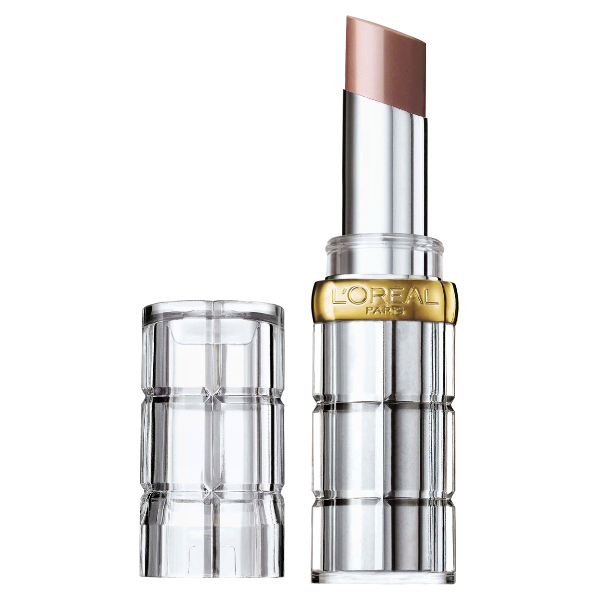 slide 1 of 2, L'Oréal Paris Colour Riche Shine Lipstick - Dazzling Doe, 0.1 oz