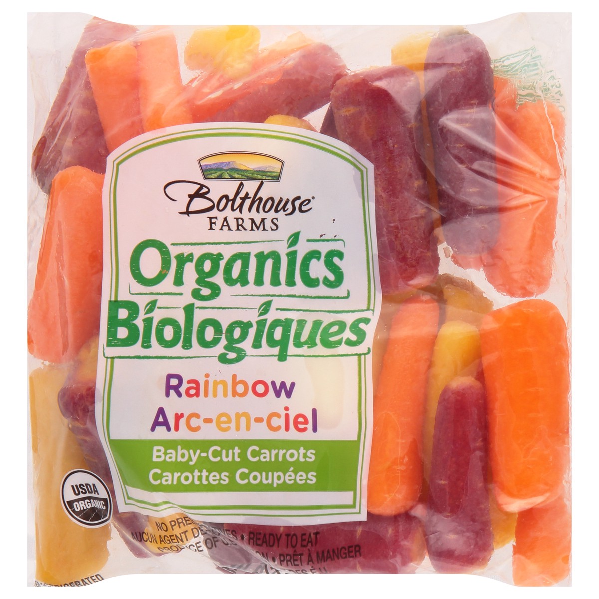 slide 6 of 9, Bolthouse Farms Bolthouse Organic Rainbow Carrots, 12 oz