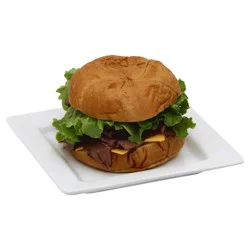 Fresh Roast Beef and Cheese Kaiser