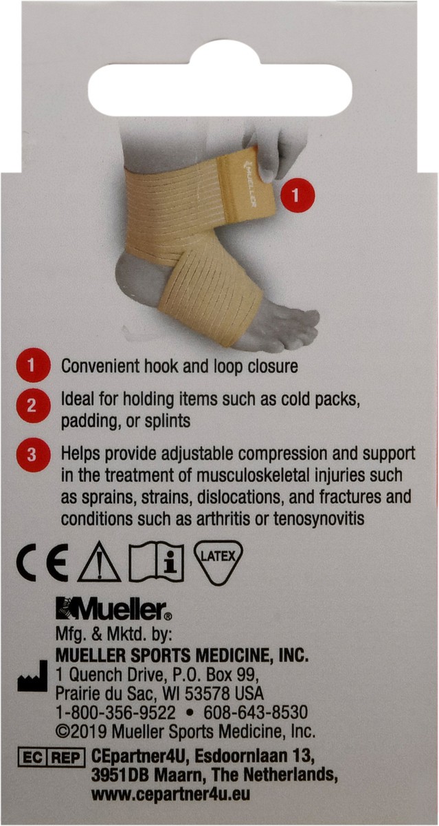 slide 3 of 12, Mueller All-Purpose Support Wrap Box, 1 ct
