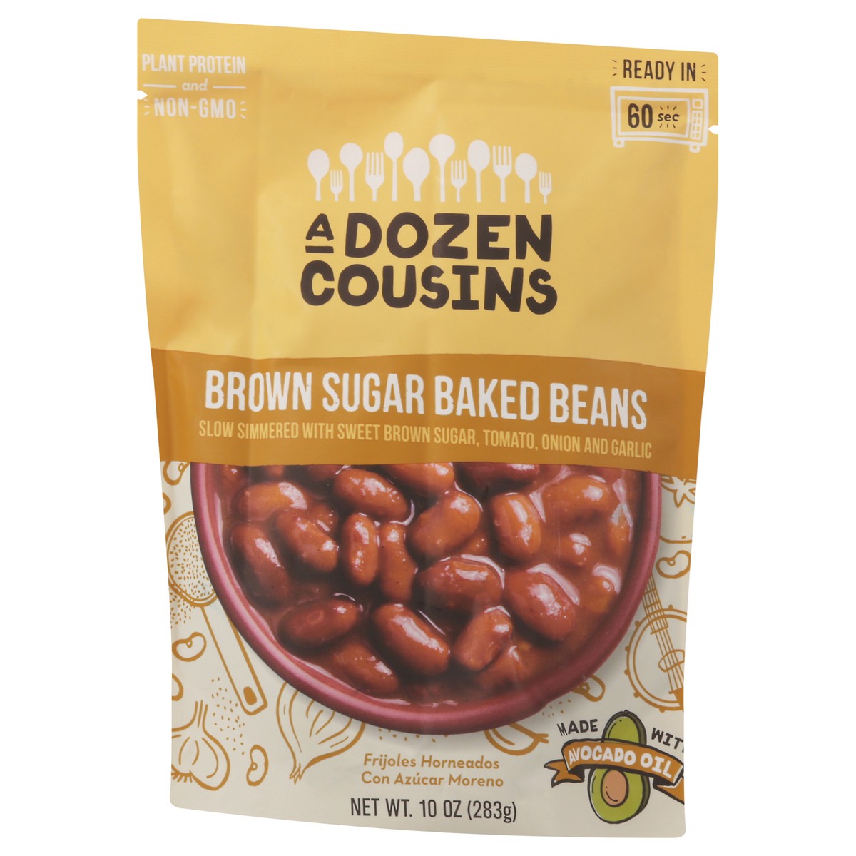 slide 2 of 4, A Dozen Cousins Brown Sugar Baked Beans 10 oz, 10 oz