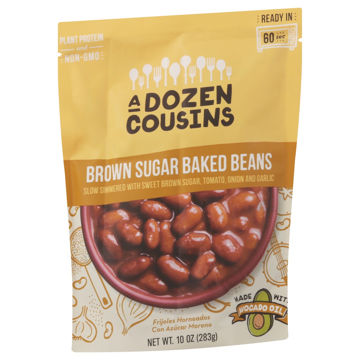slide 3 of 4, A Dozen Cousins Brown Sugar Baked Beans 10 oz, 10 oz