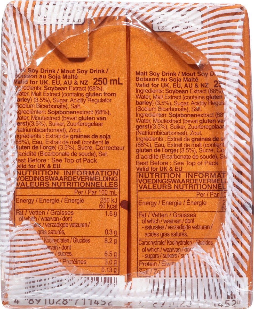 slide 2 of 14, Vitasoy Malt Soy Drink 6 - 8.45 fl oz Carton, 6 ct