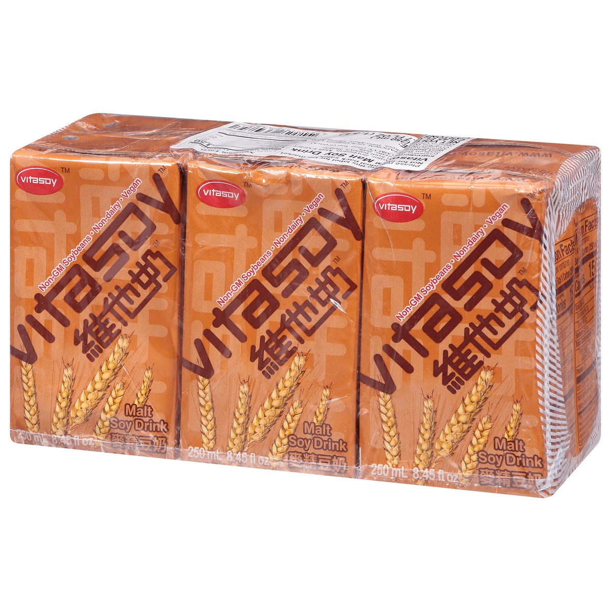 slide 9 of 14, Vitasoy Malt Soy Drink 6 - 8.45 fl oz Carton, 6 ct