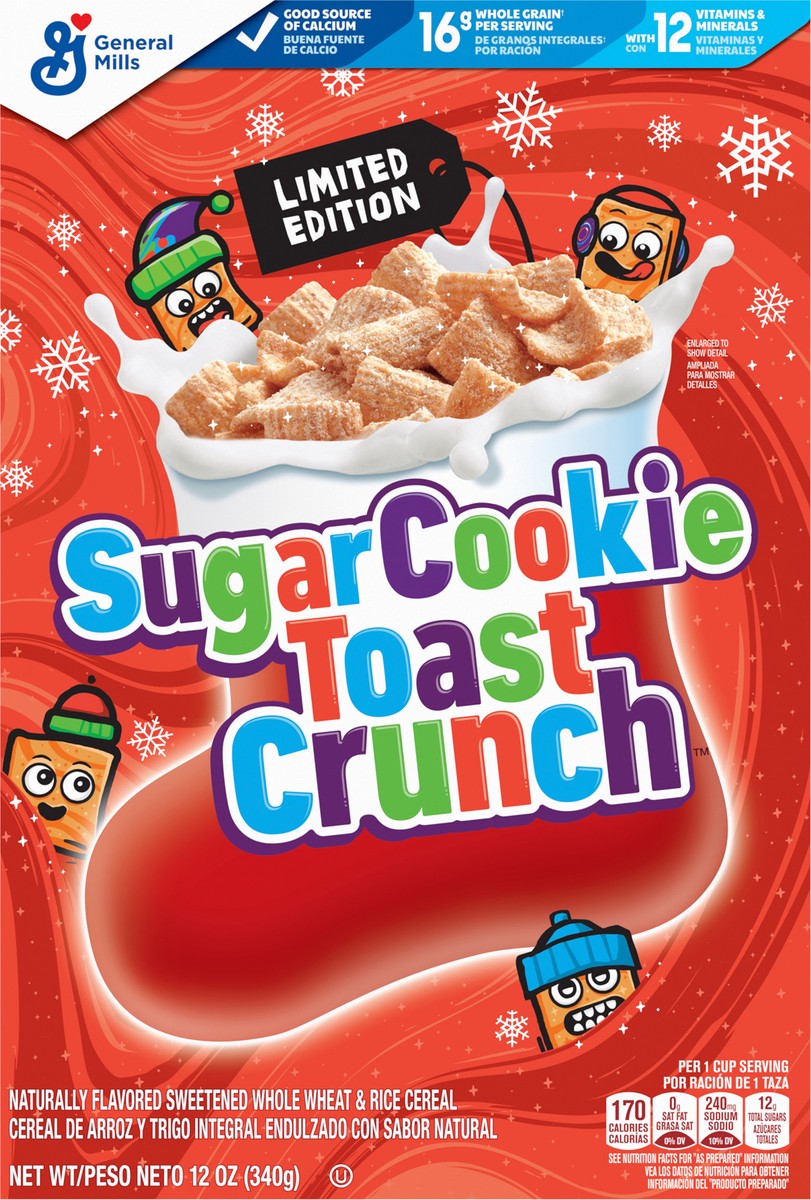 slide 6 of 13, Cinnamon Toast Crunch Sugar Cookie Toast Crunch, 12 oz