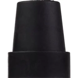 Cvs Cane Tip, Black, 3/4", 2 Ct