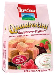 Loacker Raspberry Yogurt Wafer - 7.76 oz