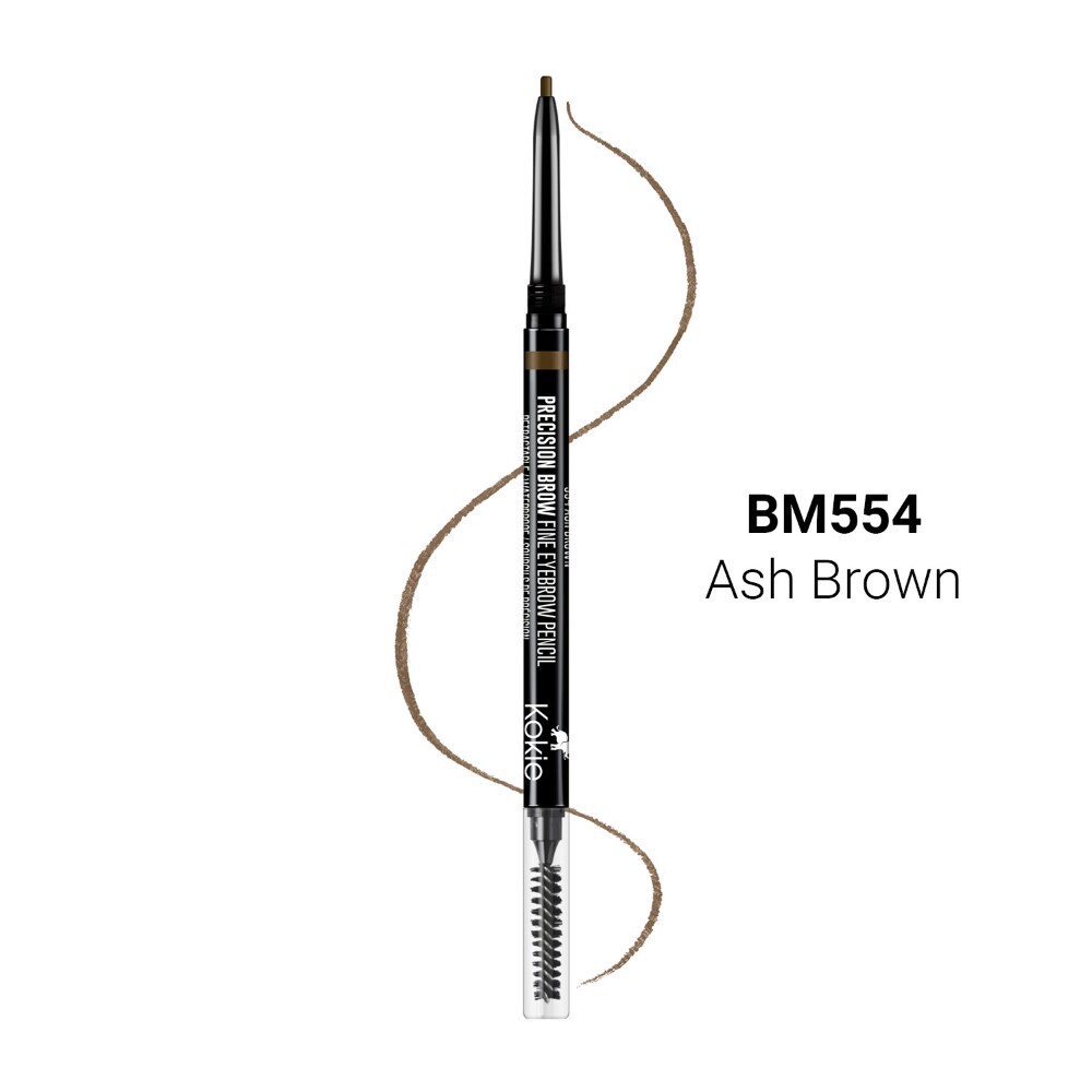 slide 2 of 4, Kokie Precision Brow Pencil, Ash Brown, 1 ct