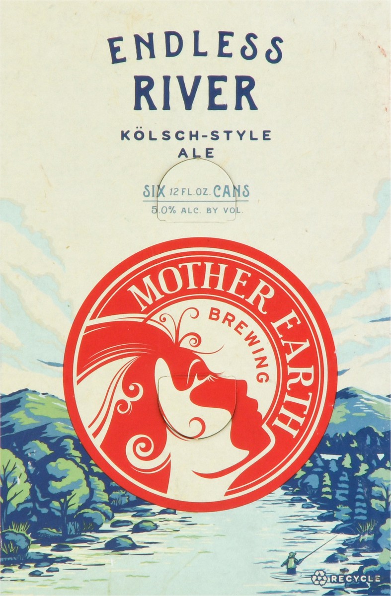 slide 5 of 12, Mother Earth Brewing Kolsch-Style Ale Endless River Beer 6 - 12 fl oz, 6 ct; 12 oz