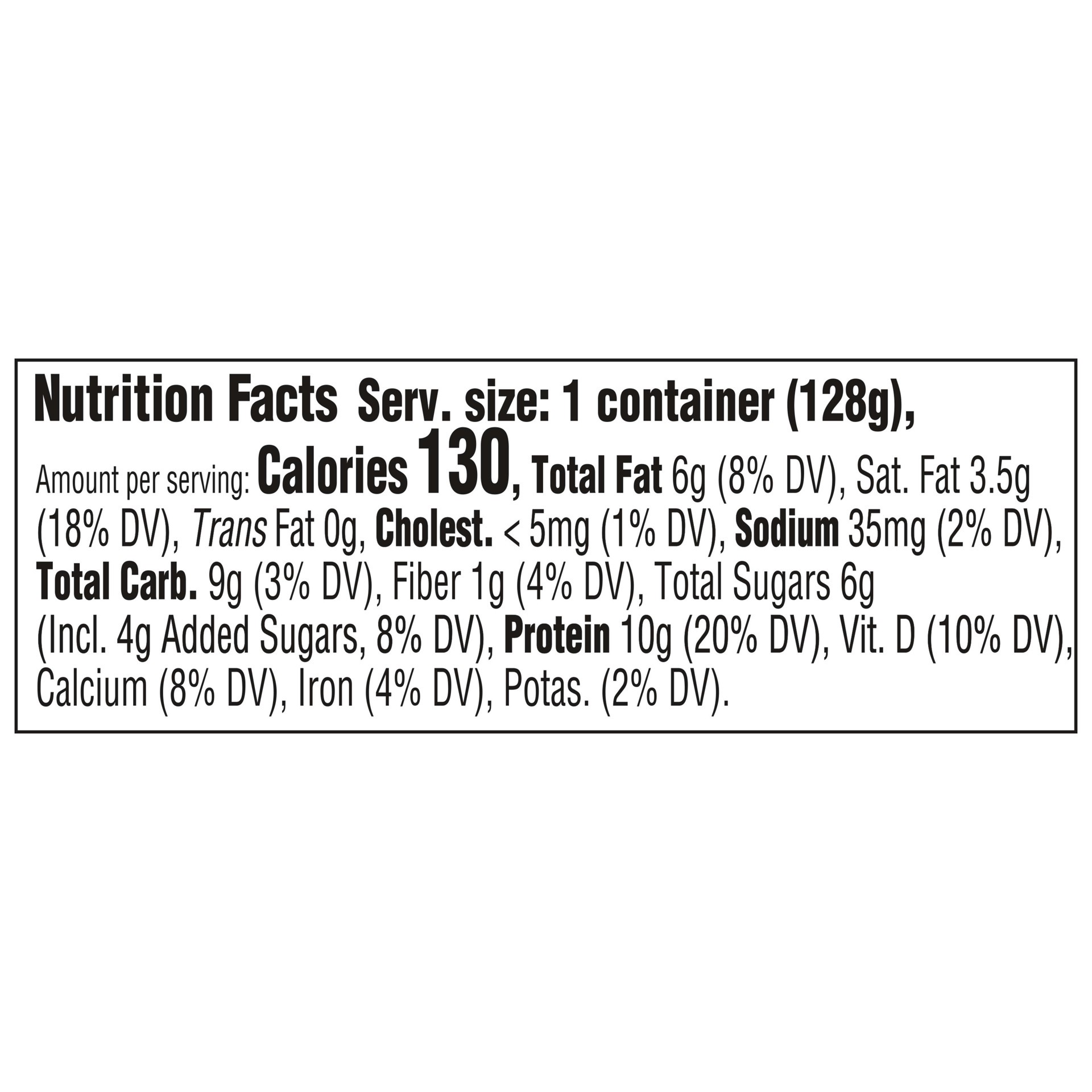 slide 3 of 5, Too Good & Co. REMIX Banana Flavored Low Fat Yogurt-Cultured Ultra-Filtered Low Fat Milk with Roasted Almond, Dark Chocolate and Honey Flavored Crisp Mix Ins, 4.5 oz cup, 4.5 oz