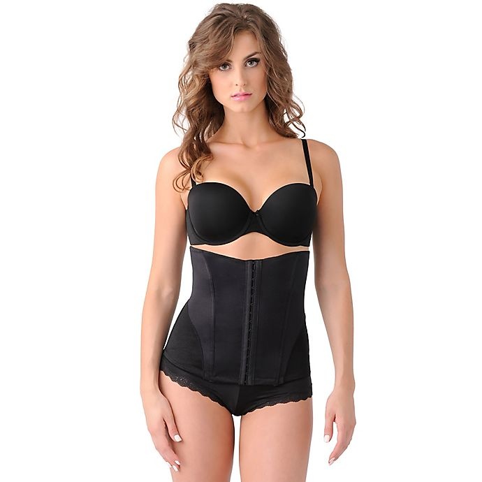 slide 1 of 1, Belly Bandit Mother Tucker Size Small Corset - Black, 1 ct