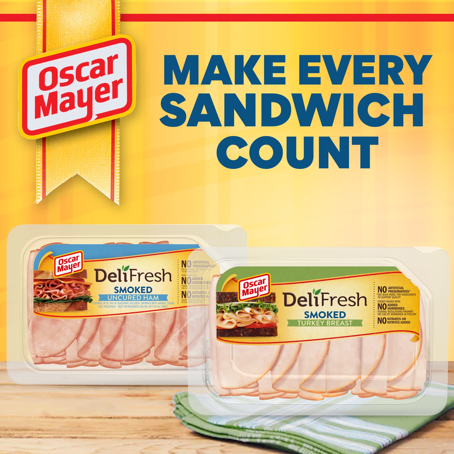 slide 6 of 13, Oscar Mayer Deli Fresh Smoked Turkey Breast Sliced Lunch Meat Tray, 9 oz