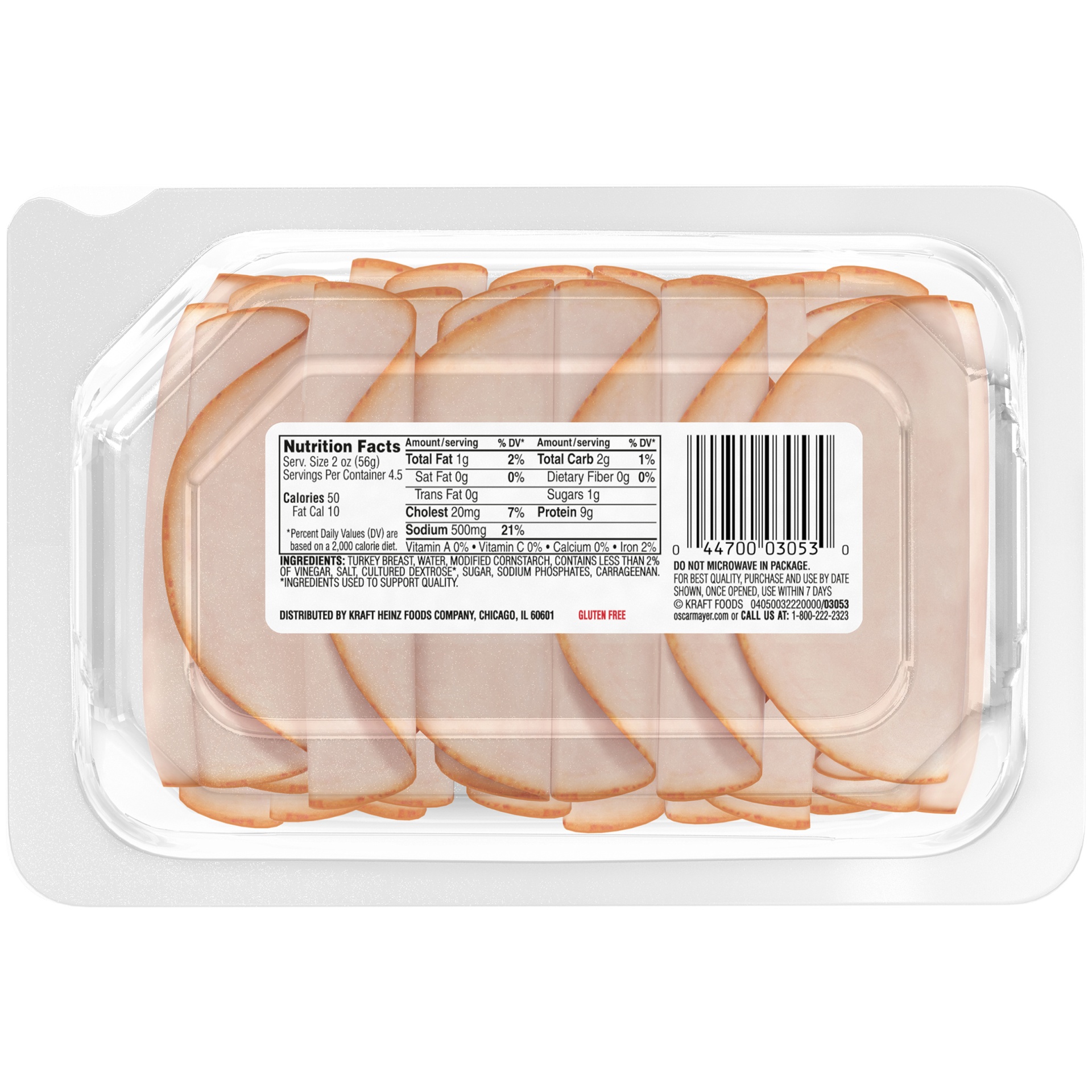 slide 11 of 13, Oscar Mayer Deli Fresh Smoked Turkey Breast Sliced Lunch Meat Tray, 9 oz
