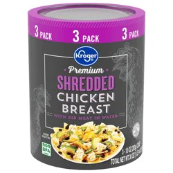 Kroger Premium Shredded Chicken Breast