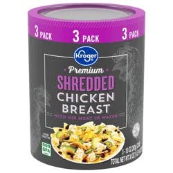 Kroger Premium Shredded Chicken Breast