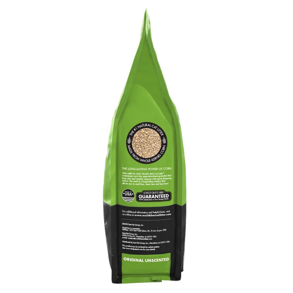 slide 5 of 23, World's Best Cat Litter Comfort Care Unscented Clumping Cat Litter 15 lb, 15 lb