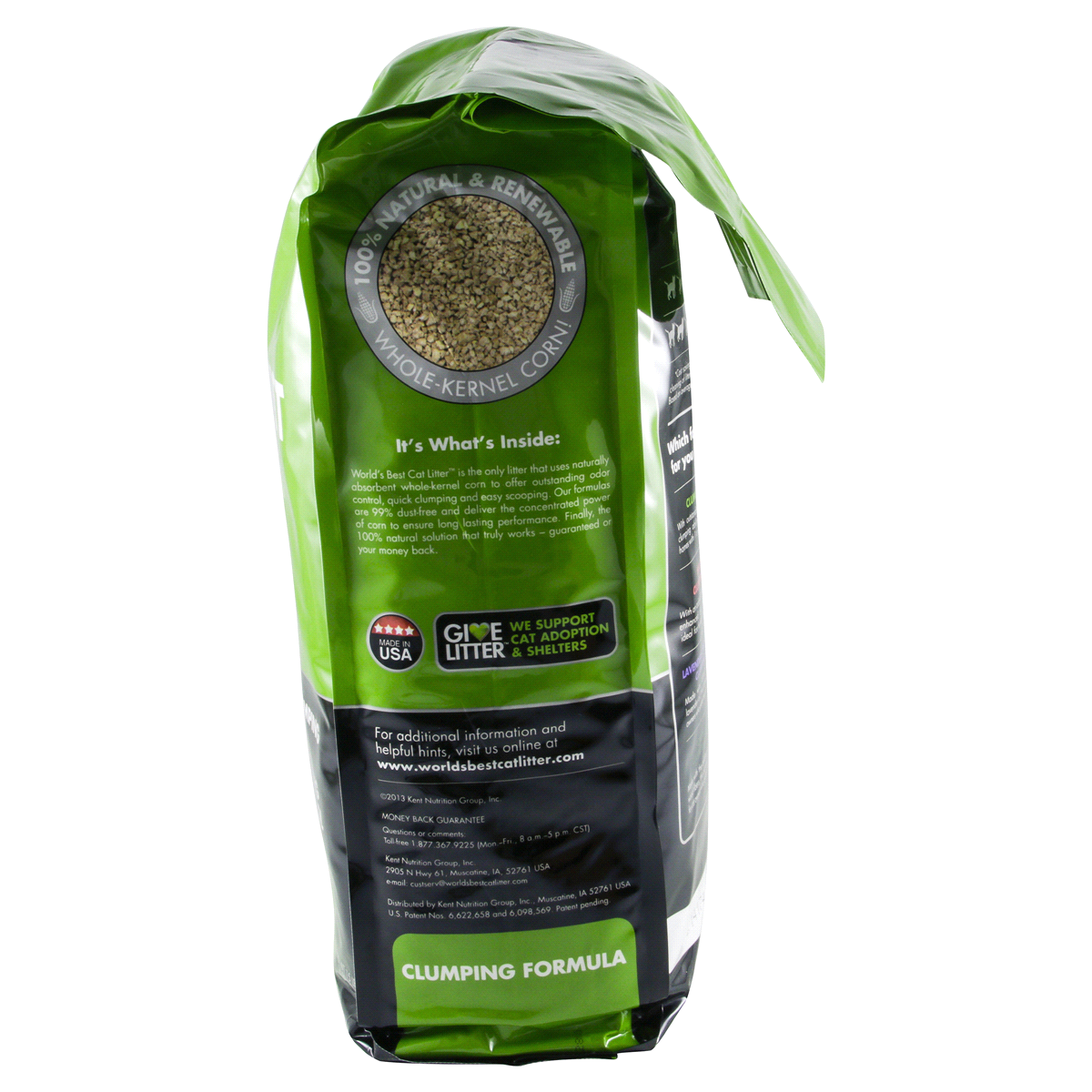 slide 10 of 23, World's Best Cat Litter Comfort Care Unscented Clumping Cat Litter 15 lb, 15 lb