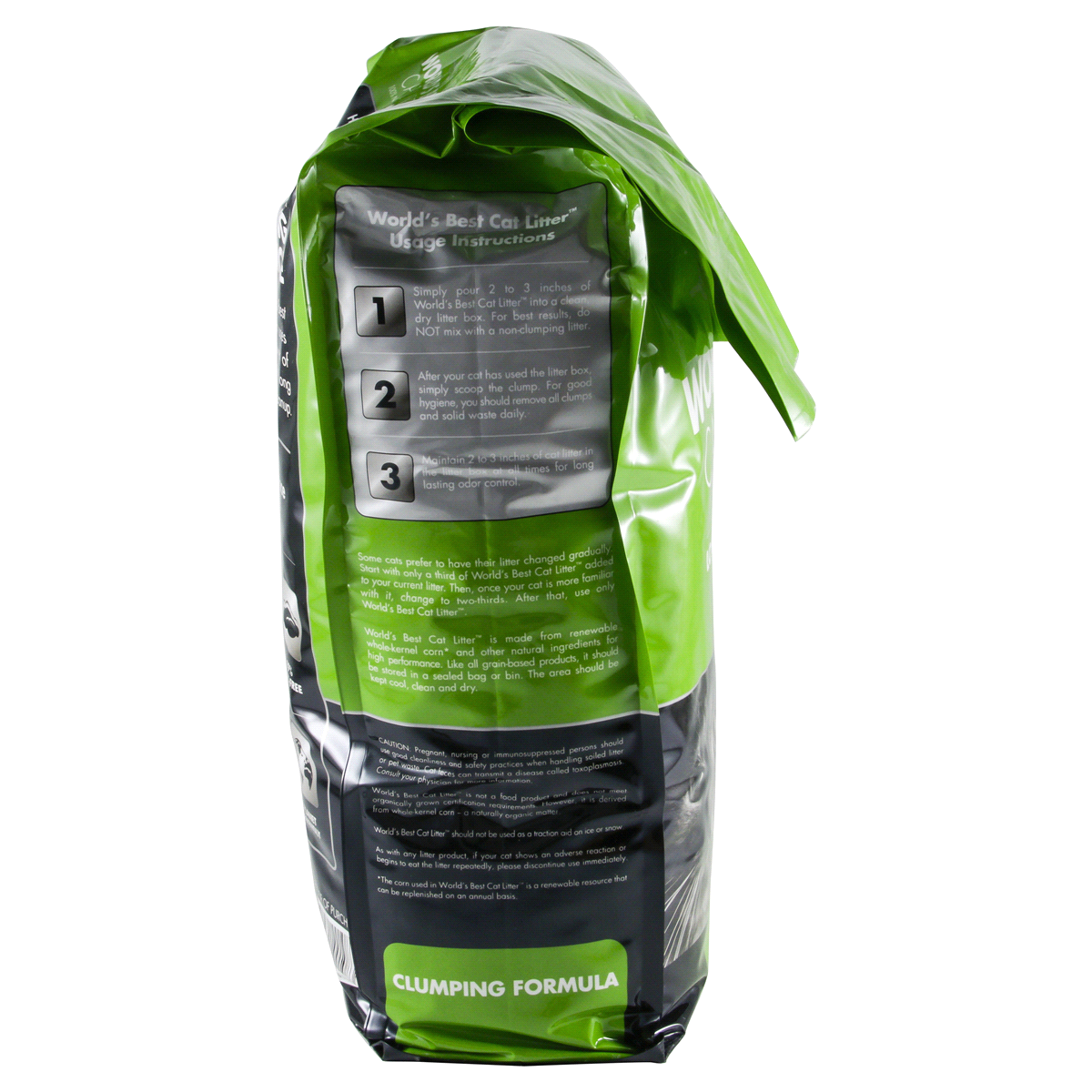 slide 2 of 23, World's Best Cat Litter Comfort Care Unscented Clumping Cat Litter 15 lb, 15 lb