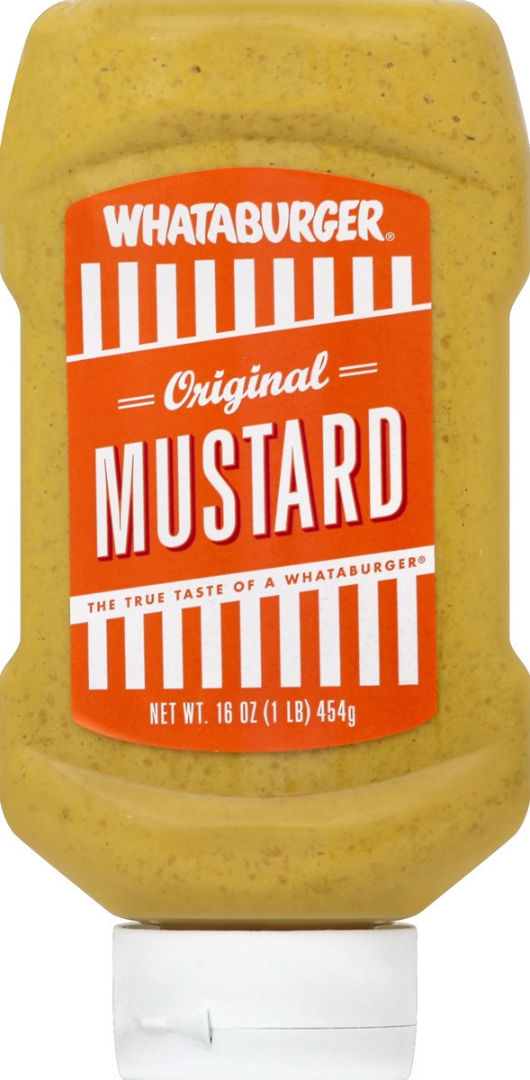 slide 2 of 2, Whataburger Original Mustard 16 oz, 16 oz