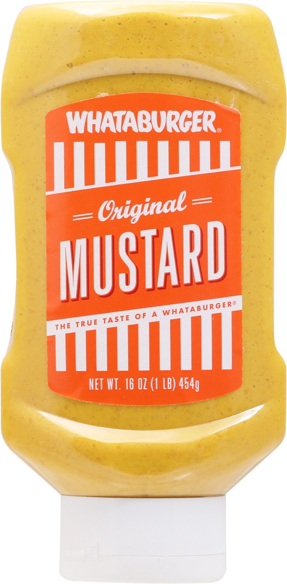 slide 1 of 2, Whataburger Original Mustard 16 oz, 16 oz