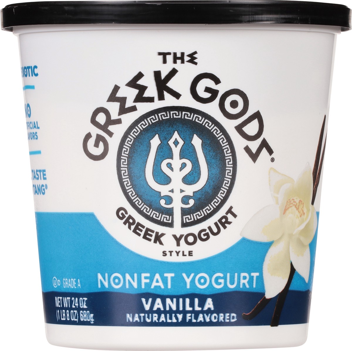 slide 11 of 13, Greek Gods Vanilla Greek Yogurt Non-Fat, 24 oz