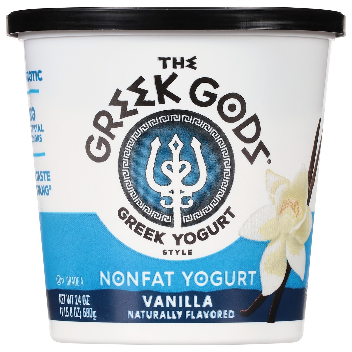 slide 7 of 13, Greek Gods Vanilla Greek Yogurt Non-Fat, 24 oz