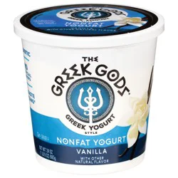 The Greek Gods Nonfat Greek Style Vanilla Yogurt 24 oz