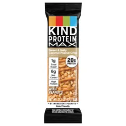 KIND Protein MAX Sweet & Salty Caramel Peanut Crisp Protein Bar