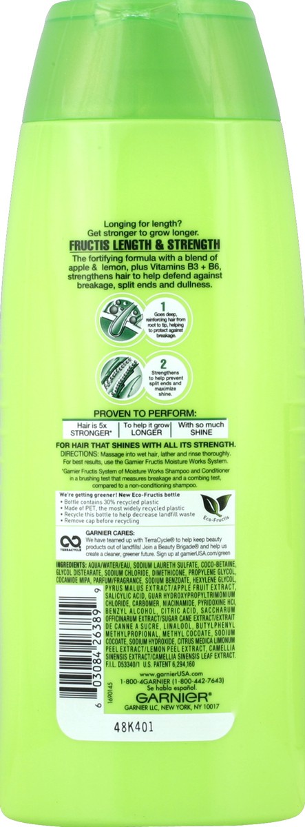 slide 2 of 6, Garnier Shampoo 25.4 oz, 25.4 oz