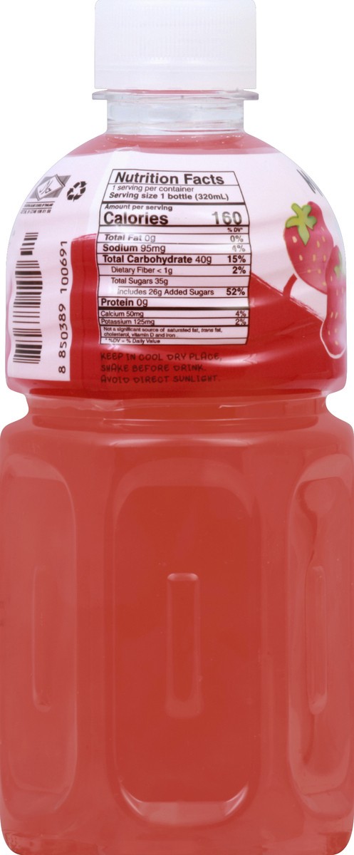 slide 4 of 6, Mogu Mogu Strawberry Flavored Drink with Nata de Coco 10.82 fl oz, 10.82 fl oz