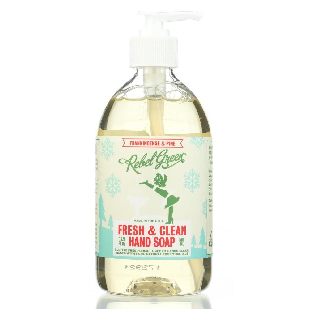 slide 1 of 1, Rebel Green Rebel Green Hand Soap, 16 oz