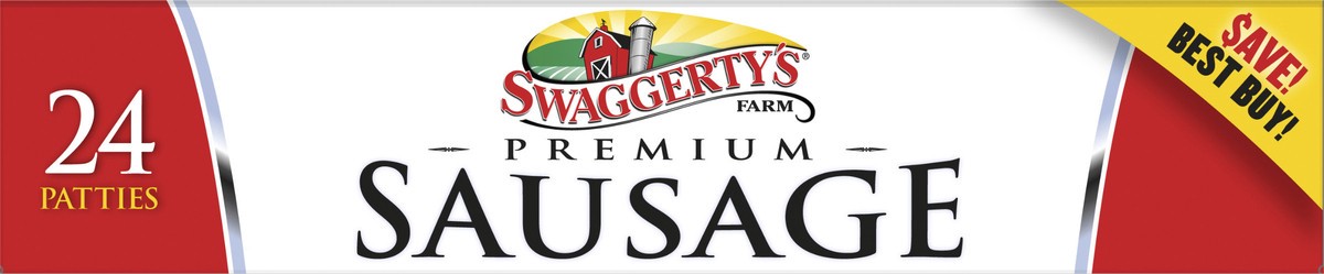 slide 6 of 11, Swaggerty's Farm Hot Country Sausage Patties, 36 oz